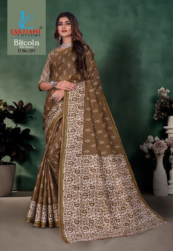 Bitcoin Vol 2 Lakhani Cotton Sarees