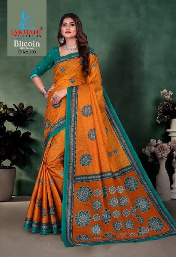 Bitcoin Vol 2 Lakhani Cotton Sarees