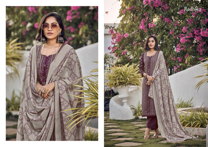 Black Berry Vol 5 Radhika Fashion Cotton Plazzo Style Suits