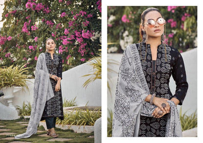 Black Berry Vol 5 Radhika Fashion Cotton Plazzo Style Suits
