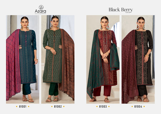 Black Berry Vol 6 Radhika Fashion Cotton Pant Style Suits