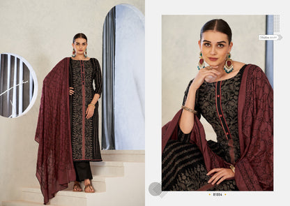 Black Berry Vol 6 Radhika Fashion Cotton Pant Style Suits