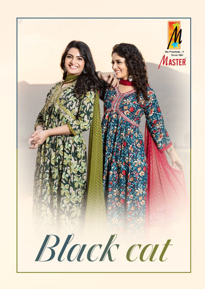 Black Cat Master Rayon Readymade Pant Style Suits