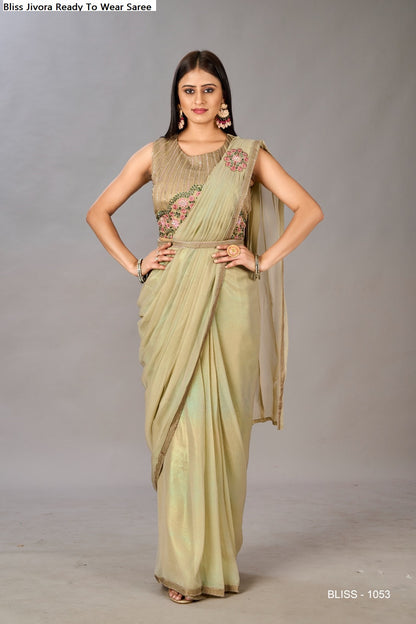 Bliss Jivora Georgette Ready To Wear Saree