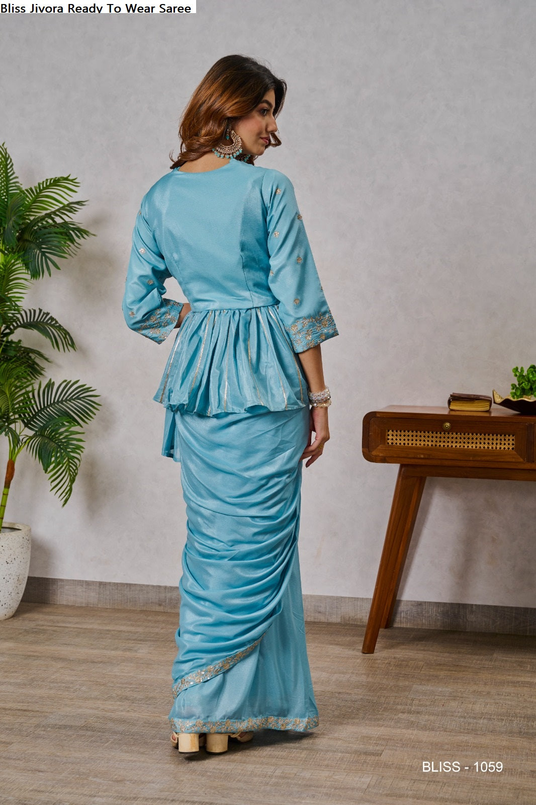 Bliss Jivora Georgette Ready To Wear Saree