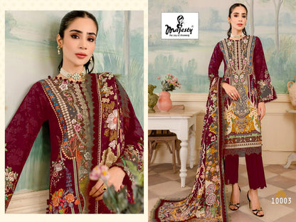 Bliss Linen Majesty Cotton Pakistani Patch Work Suits