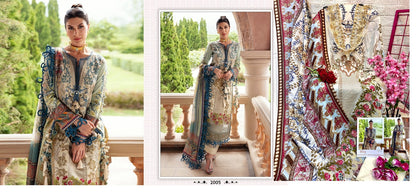 Bliss Vol 2 Shraddha Designer Lawn Cotton Pakistani Patch Work Suits