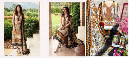 Bliss Vol 2 Shraddha Designer Lawn Cotton Pakistani Patch Work Suits