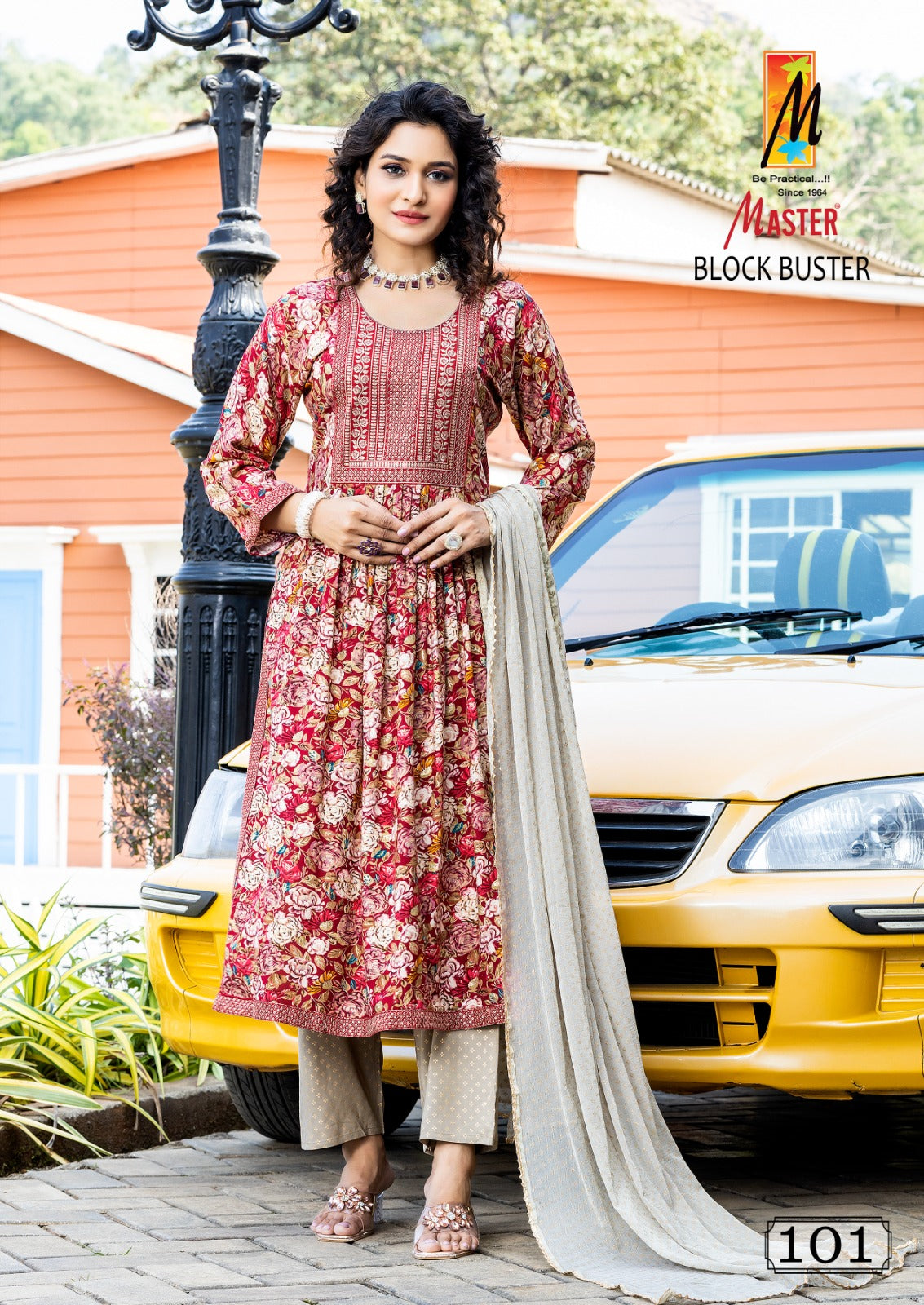 Blockbuster Master Rayon Readymade Pant Style Suits