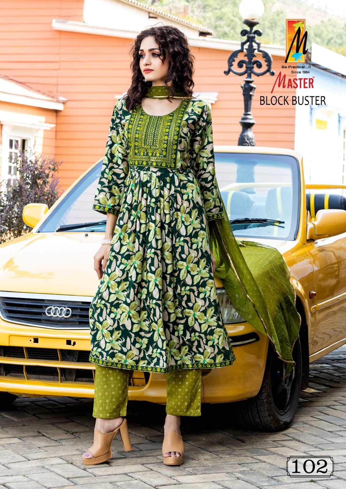 Blockbuster Master Rayon Readymade Pant Style Suits