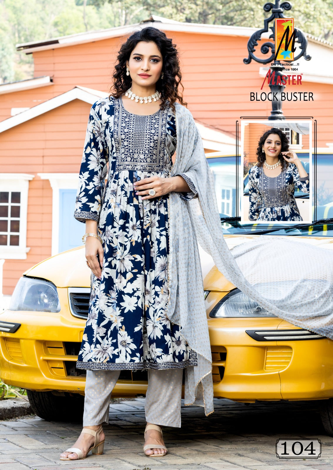 Blockbuster Master Rayon Readymade Pant Style Suits