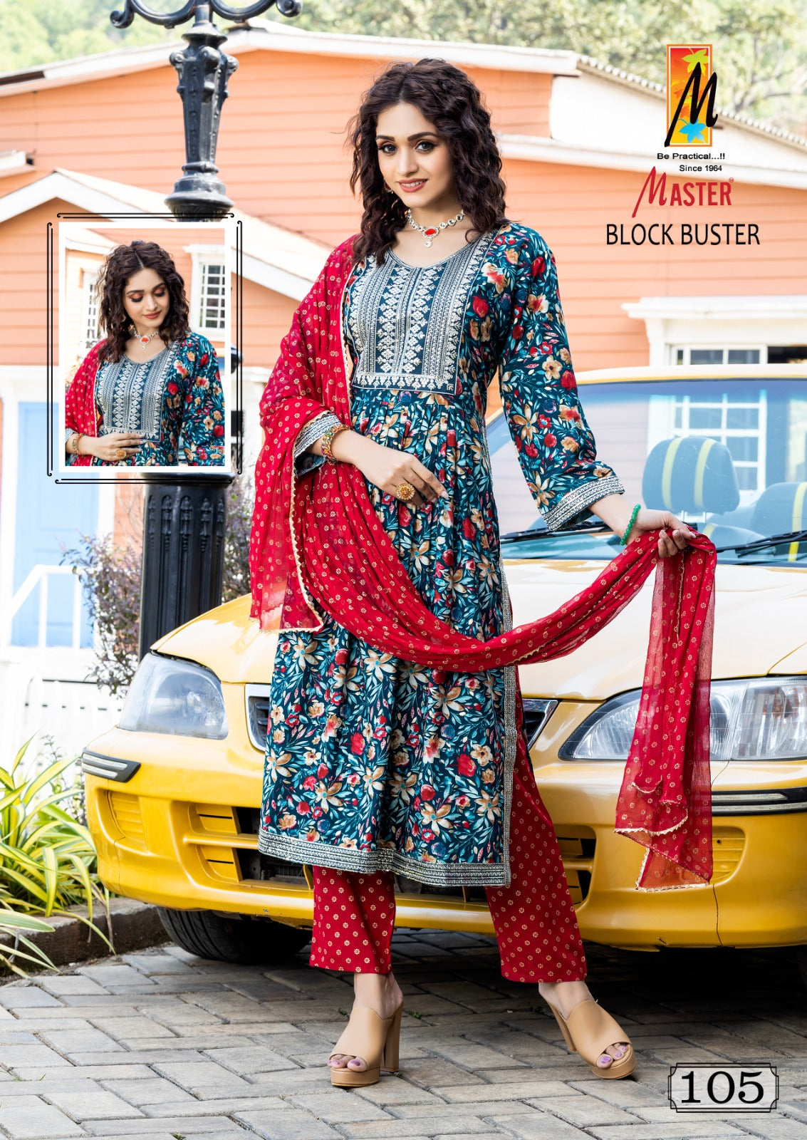 Blockbuster Master Rayon Readymade Pant Style Suits