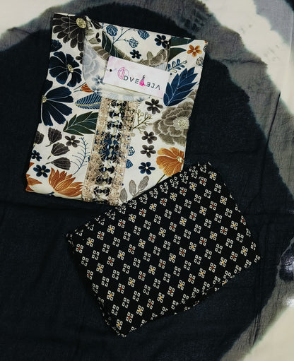 Blossom-1902 Dveeja Fashion Reyon Readymade Pant Style Suits