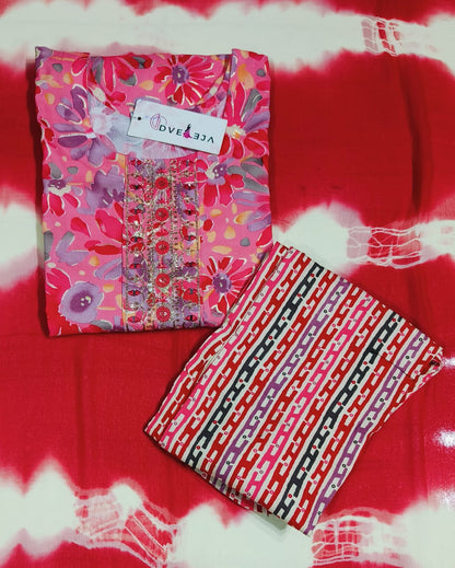 Blossom-1902 Dveeja Fashion Reyon Readymade Pant Style Suits