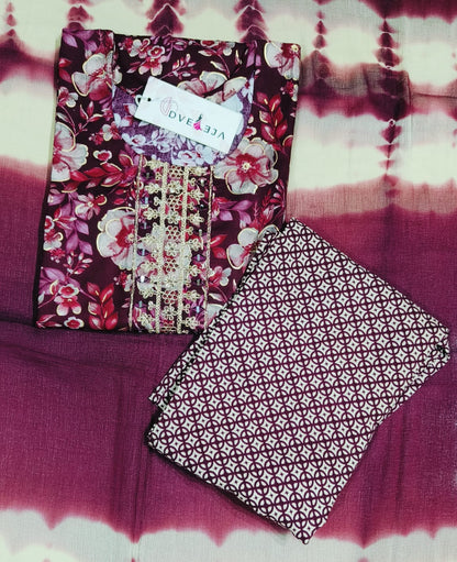 Blossom-1902 Dveeja Fashion Reyon Readymade Pant Style Suits