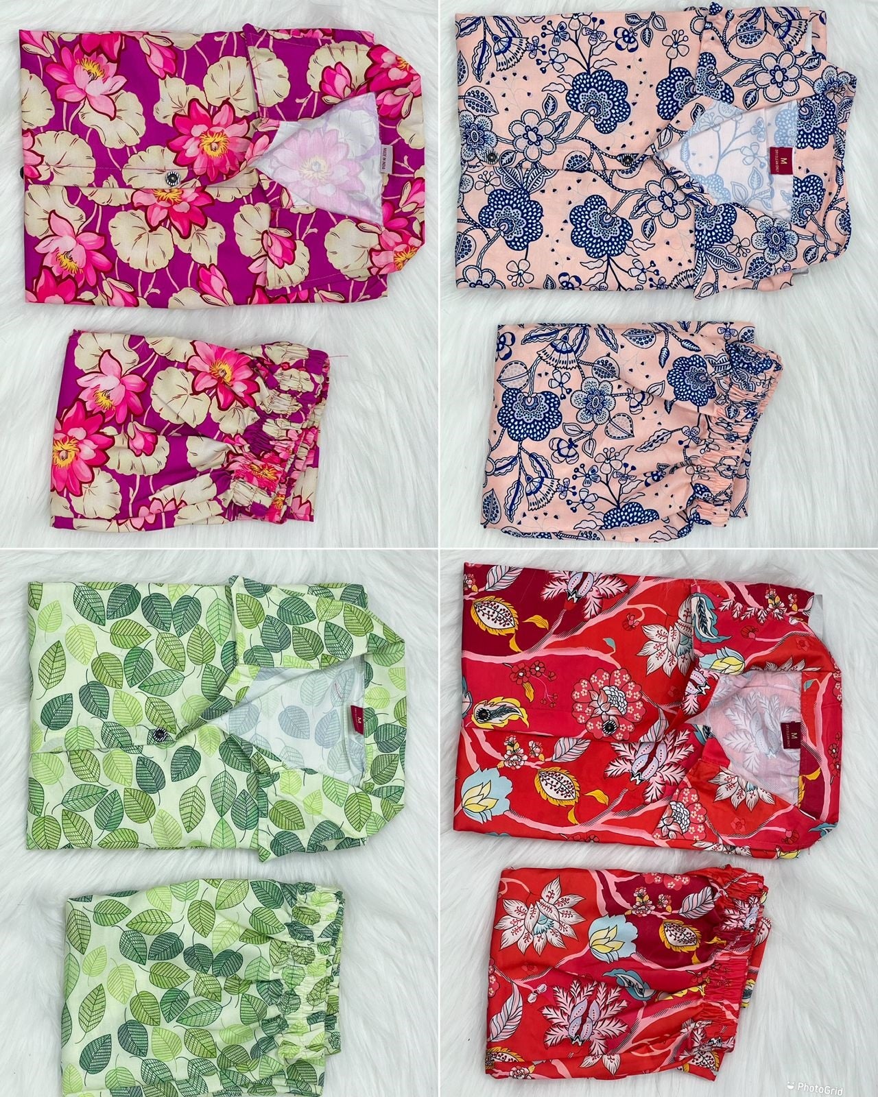 Blossom Bluehills Rayon Co Ord Set