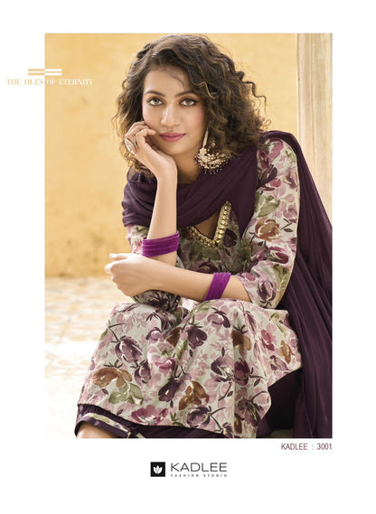 Blossom Kadlee Modal Cotton Afghani Readymade Suit