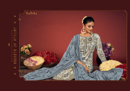 Blossom Vol 14 Radhika Fashion Cotton Pant Style Suits