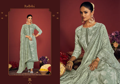 Blossom Vol 14 Radhika Fashion Cotton Pant Style Suits