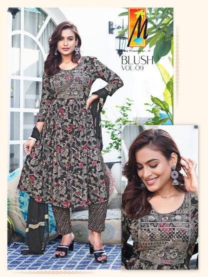 Blush Vol 9 Master Capsule Readymade Pant Style Suits