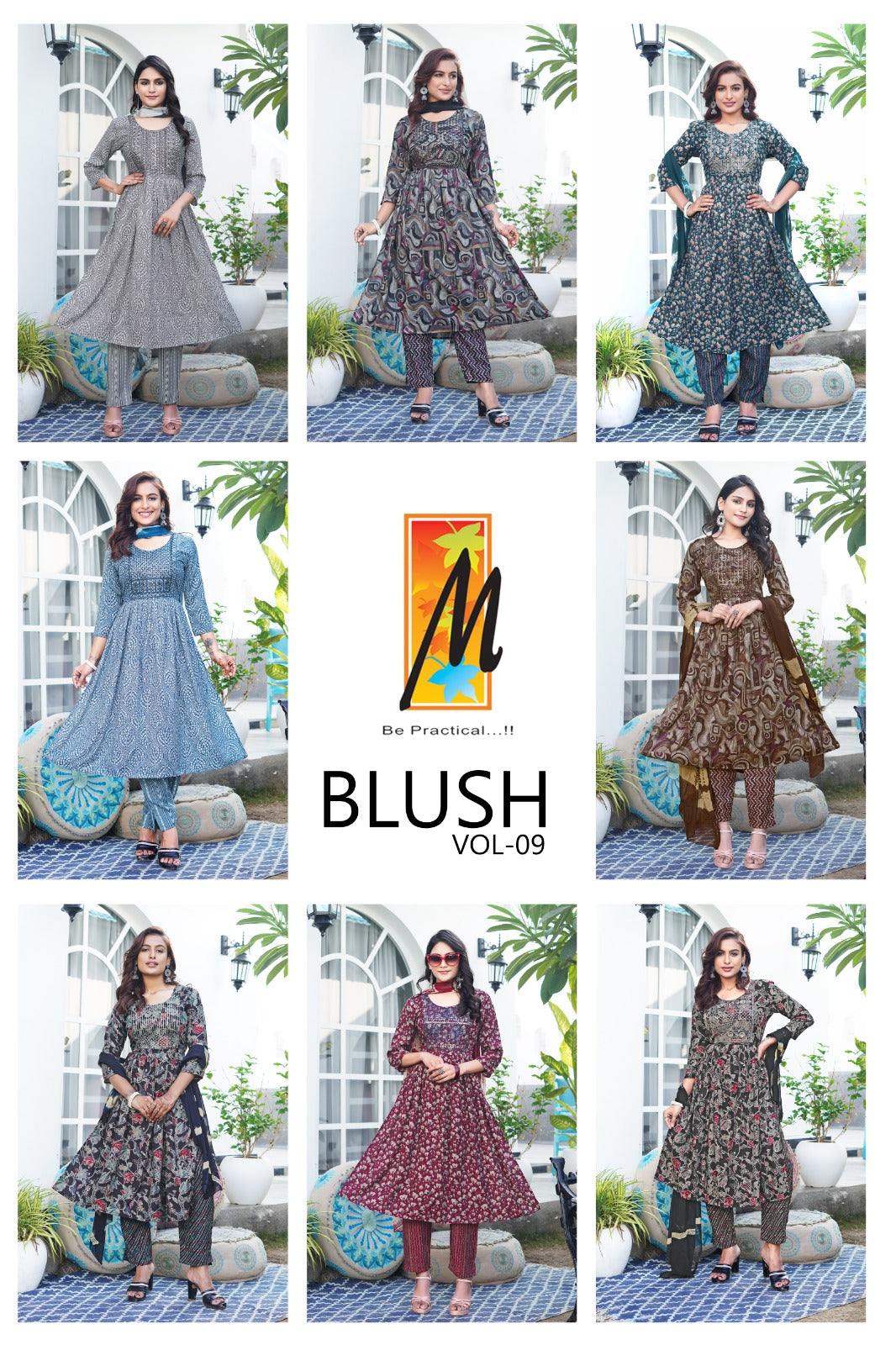 Blush Vol 9 Master Capsule Readymade Pant Style Suits