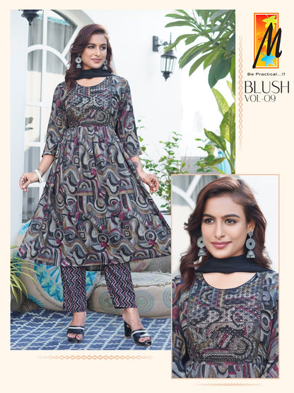 Blush Vol 9 Master Capsule Readymade Pant Style Suits