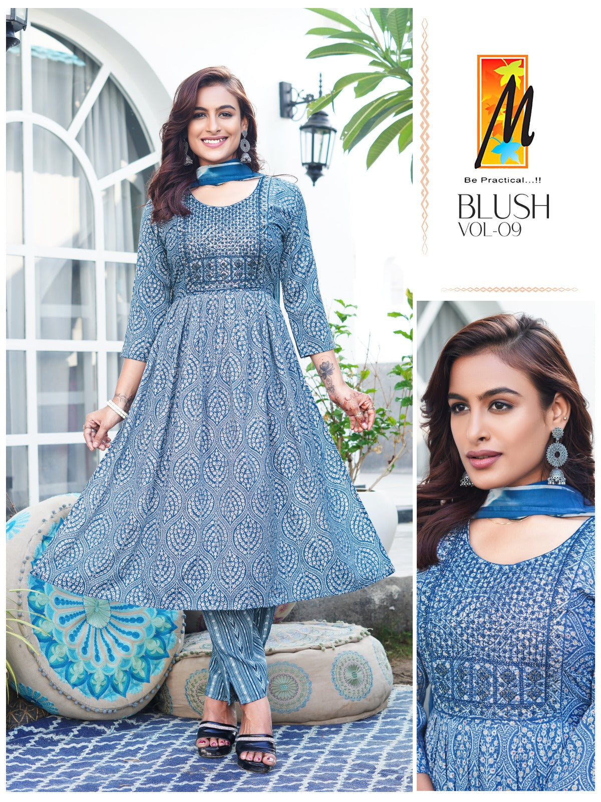 Blush Vol 9 Master Capsule Readymade Pant Style Suits