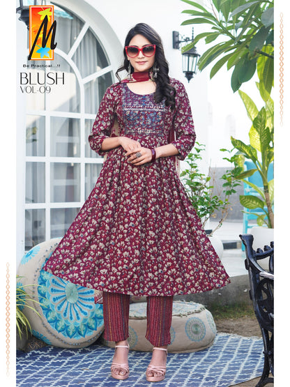 Blush Vol 9 Master Capsule Readymade Pant Style Suits