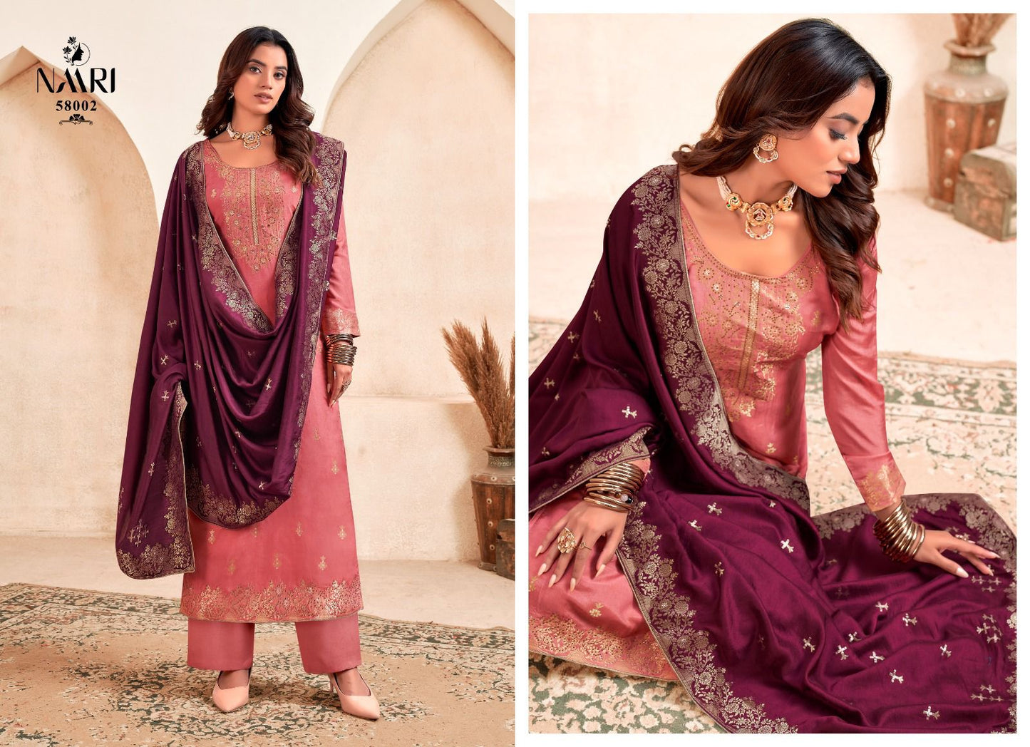 Bmw Naari Muslin Pant Style Suits