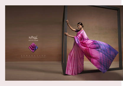 Bollywood Rajpath Satin Crepe Sarees