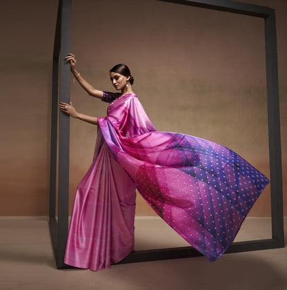 Bollywood Rajpath Satin Crepe Sarees