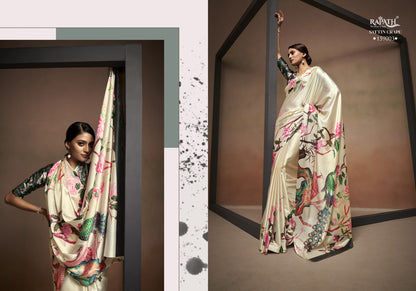 Bollywood Rajpath Satin Crepe Sarees