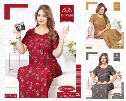 Bombay-1002 Shivani Night Gowns