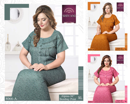 Bombay-1002 Shivani Night Gowns