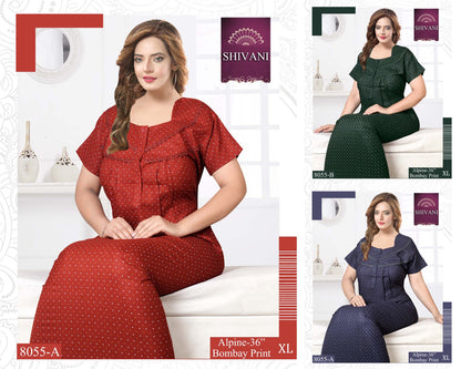 Bombay-1002 Shivani Night Gowns