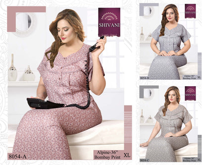 Bombay-1002 Shivani Night Gowns