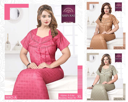 Bombay-1002 Shivani Night Gowns