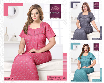 Bombay-1002 Shivani Night Gowns