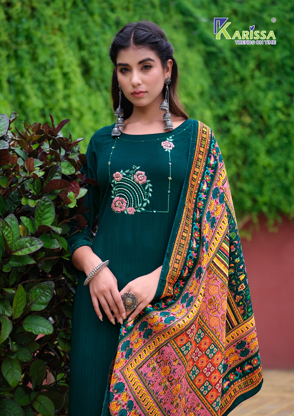 Bombay Beauty Vol 5 Karissa Rayon Readymade Pant Style Suits