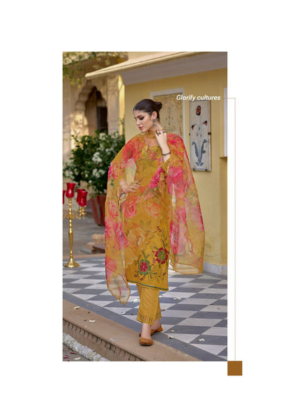 Boondi Vol 3 Kailee Fashion Viscose Silk Readymade Pant Style Suits