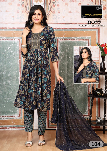 Boss Manjeera Capsule Readymade Pant Style Suits