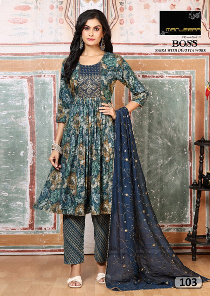 Boss Manjeera Capsule Readymade Pant Style Suits