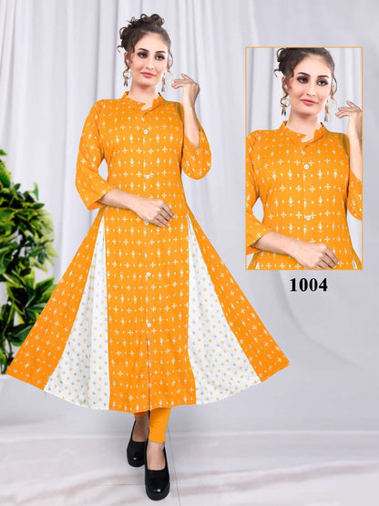 Box Kali Vol 6 Kavinay Rayon Anarkali Kurtis