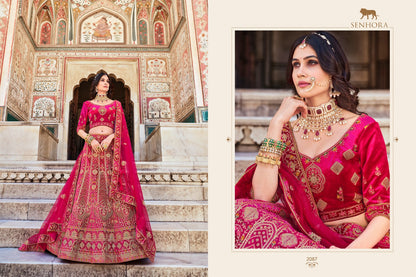 Bridal Look Senhora Velvet Lehenga Choli