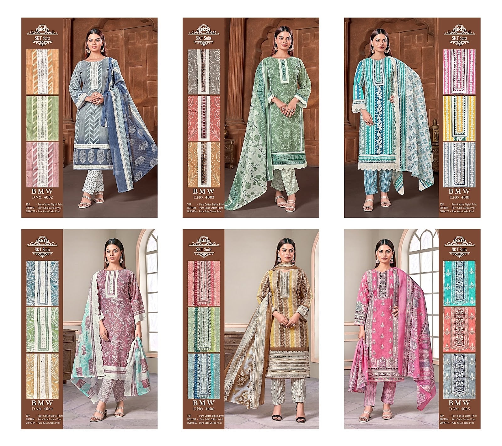 Bmw Skt Cotton Pant Style Suits