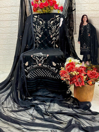 C 1665 Fepic Georgette Pakistani Salwar Suits