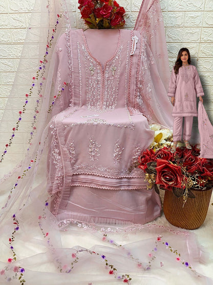 C 1676 Abc Fepic Georgette Pakistani Salwar Suits