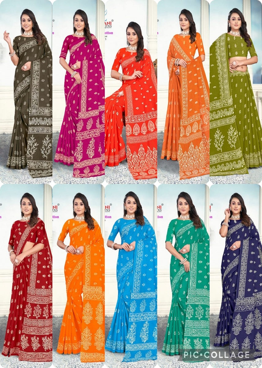 Candy Lakhani Cotton Sarees
