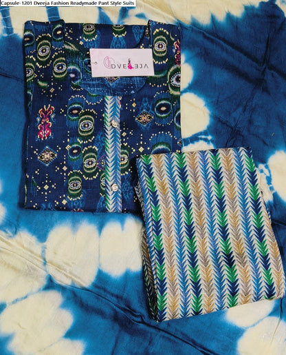 Capsule-1201 Dveeja Fashion Readymade Pant Style Suits
