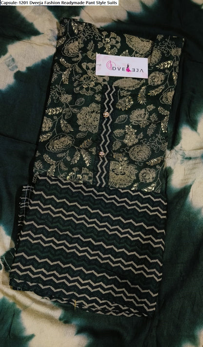 Capsule-1201 Dveeja Fashion Readymade Pant Style Suits